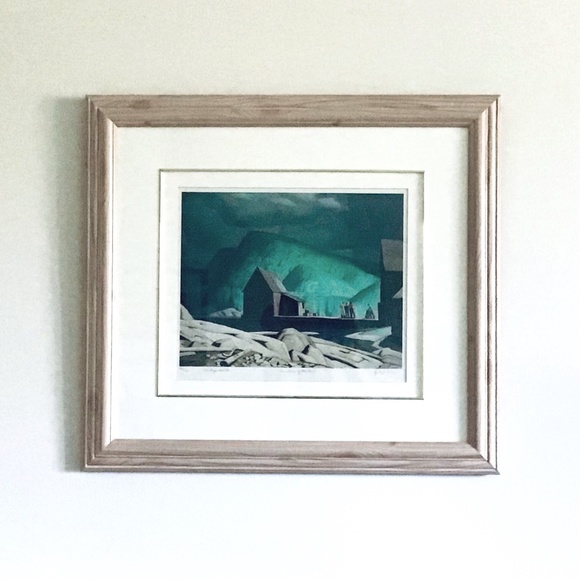 Sunshine After Rain by A J Casson, framed print - Picture 1 of 3